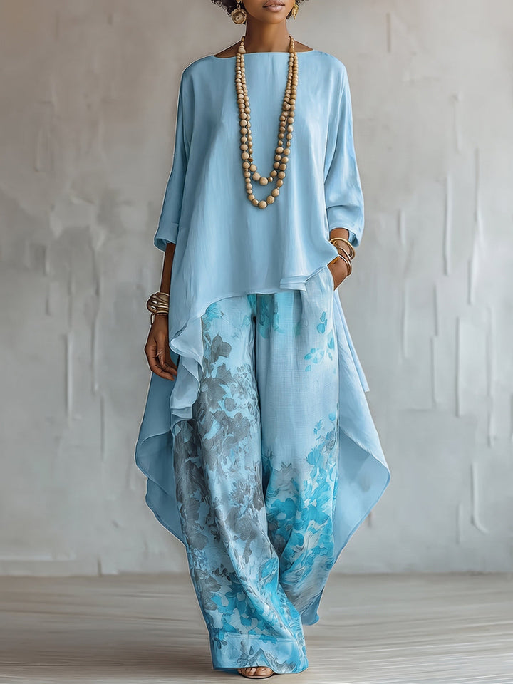 AMELIA | Komplet w kwiaty
