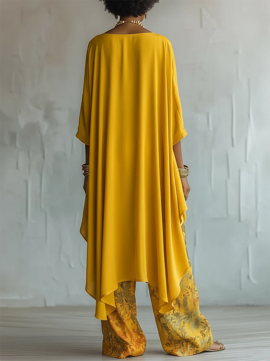 AMELIA | Komplet w kwiaty