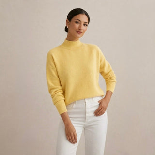 AMELIA | Sweter z wysokim kołnierzem