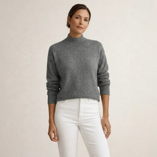 AMELIA | Sweter z wysokim kołnierzem
