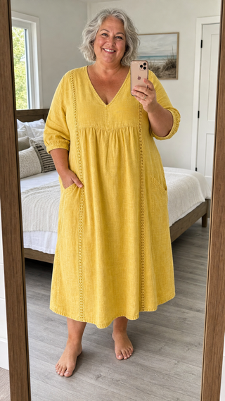 ANTONIA | Sukienka maxi w patchwork