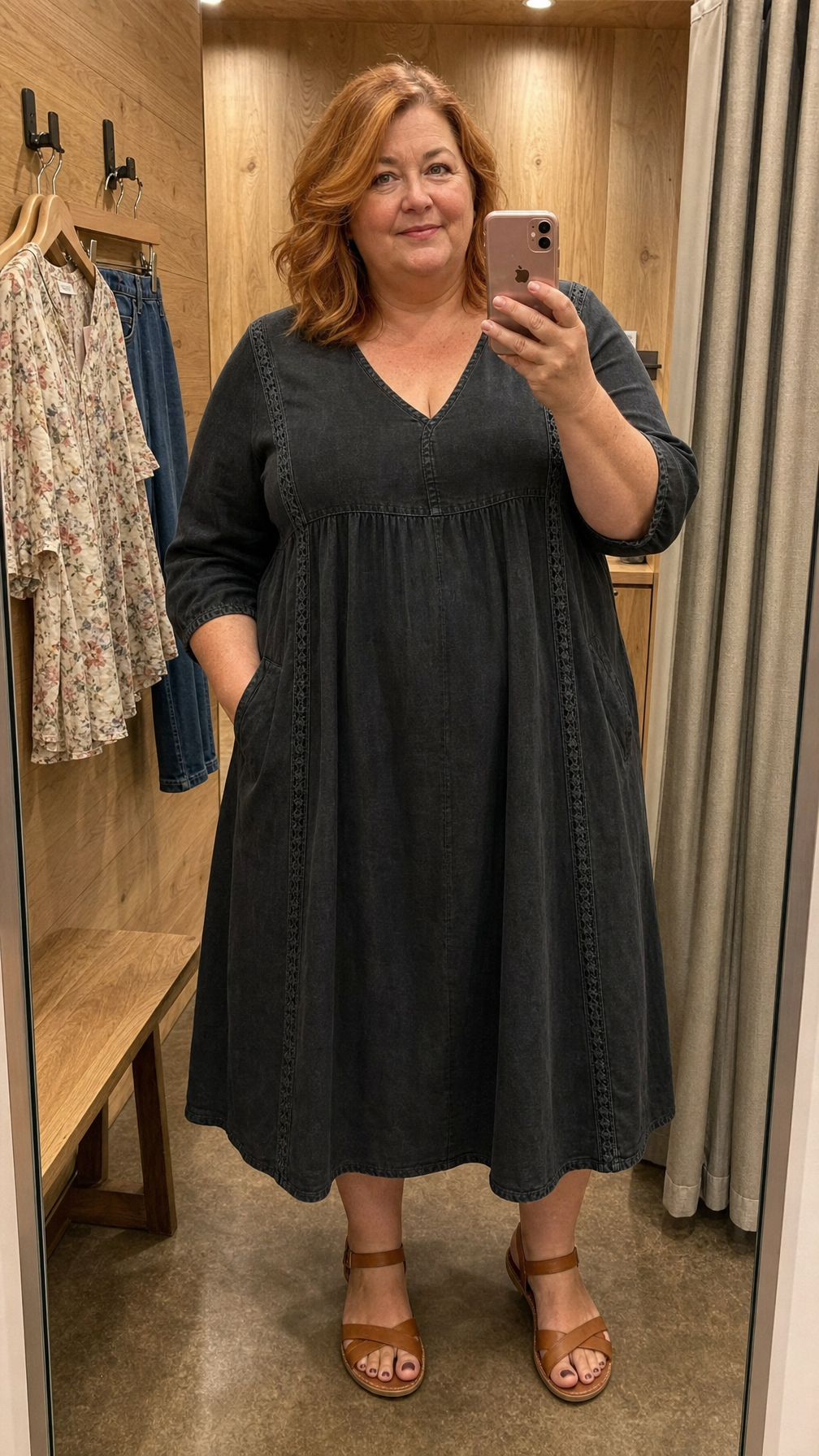 ANTONIA | Sukienka maxi w patchwork