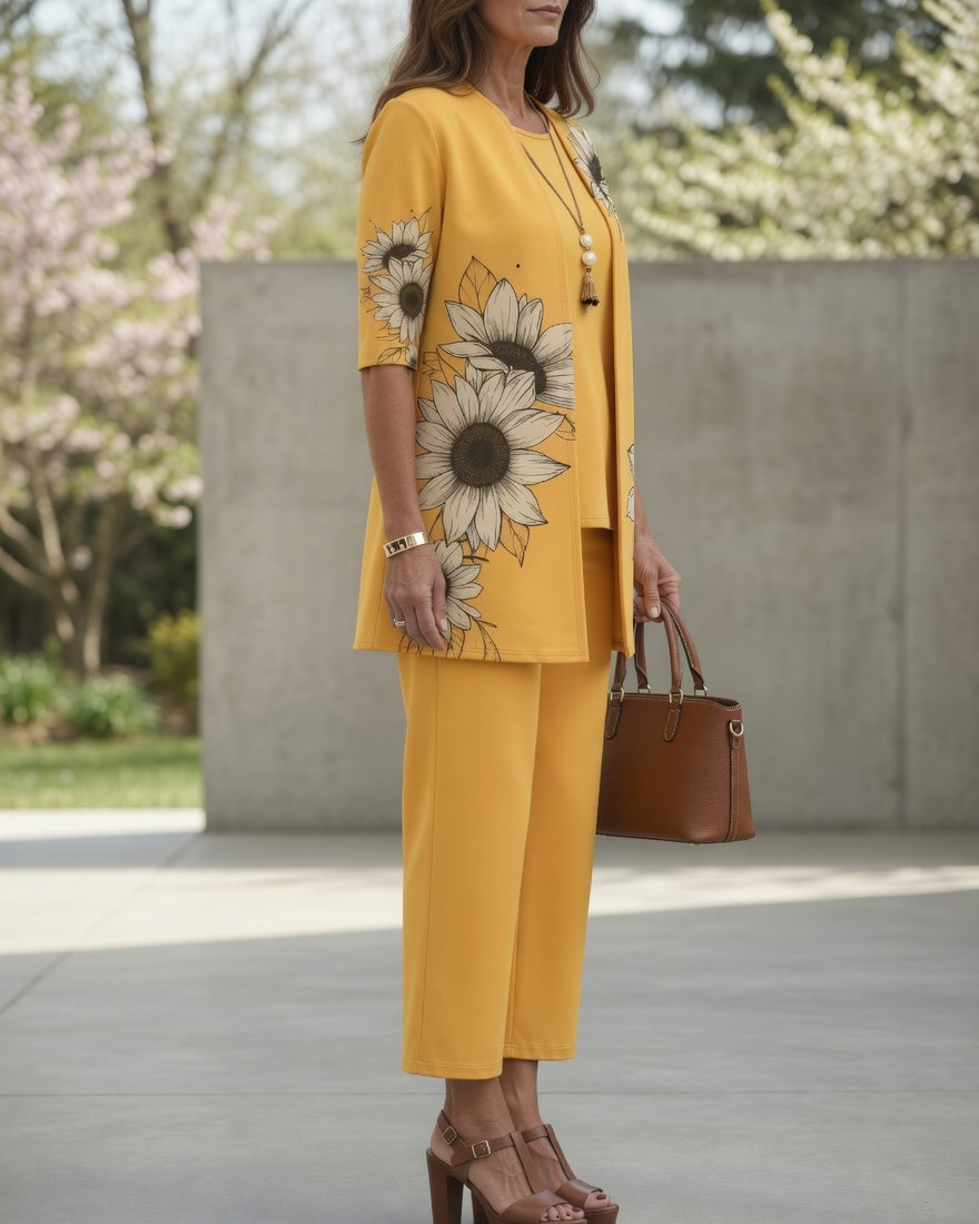 DAISY | Komplet w kwiaty