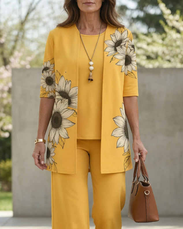 DAISY | Komplet w kwiaty