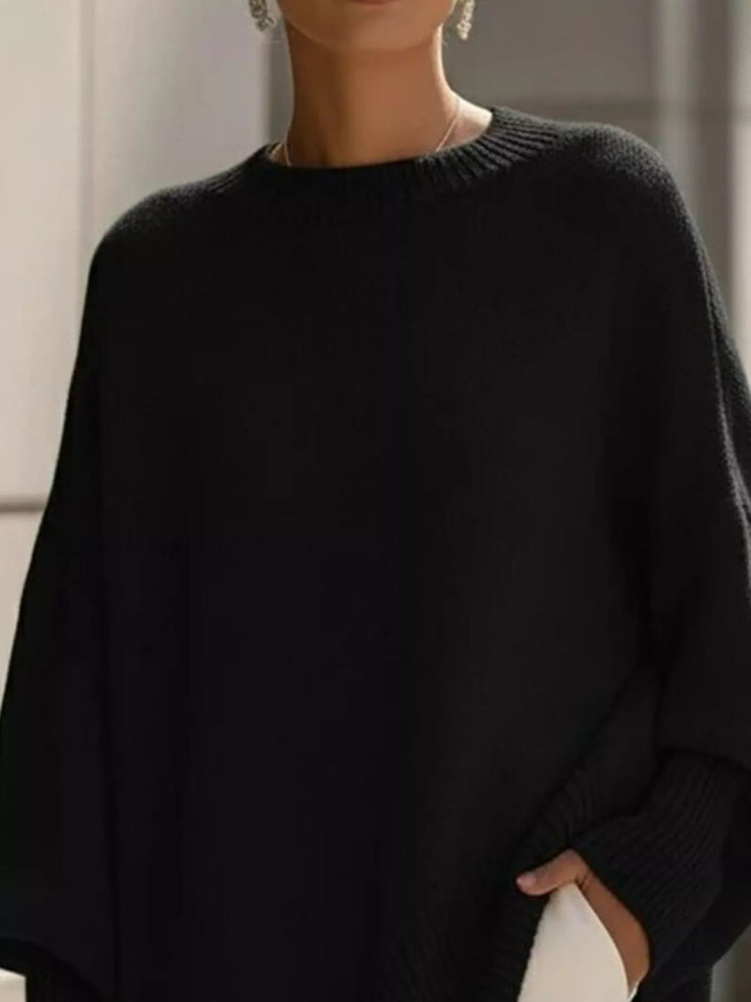 LENA | Eleganckie ponczo o luźnym kroju