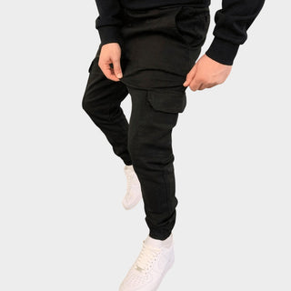 LEO | Spodnie jogger cargo z kieszeniami