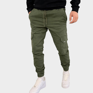 LEO | Spodnie jogger cargo z kieszeniami