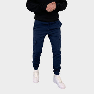 LEO | Spodnie jogger cargo z kieszeniami