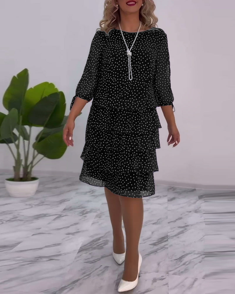 ZOFIA | Sukienka w kropki